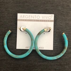Argento Vivo Hoop Earrings